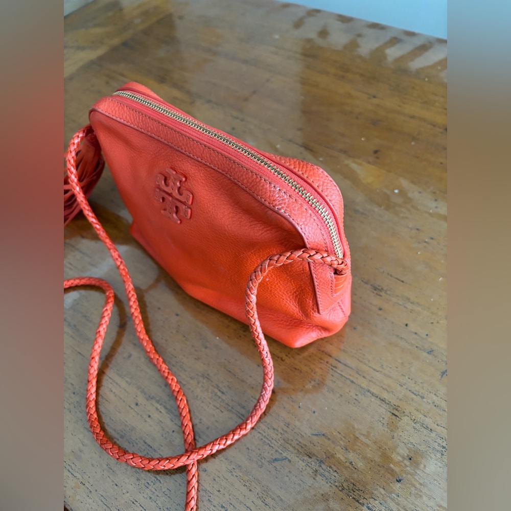 Tory Burch Tory Crossbody Bag- Orange - Picture 3 of 8